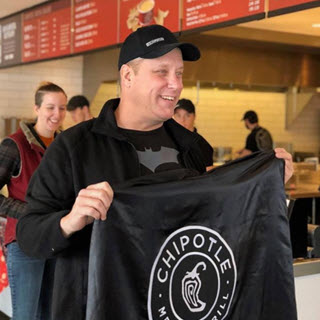 Burrito-loving 'hero' sets record for eating at Chipotle 430 days in a row